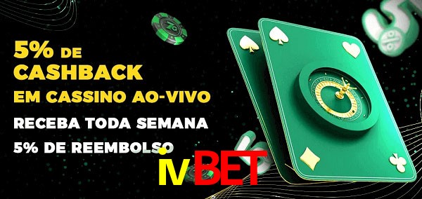 Promoções do cassino ao Vivo ivbet